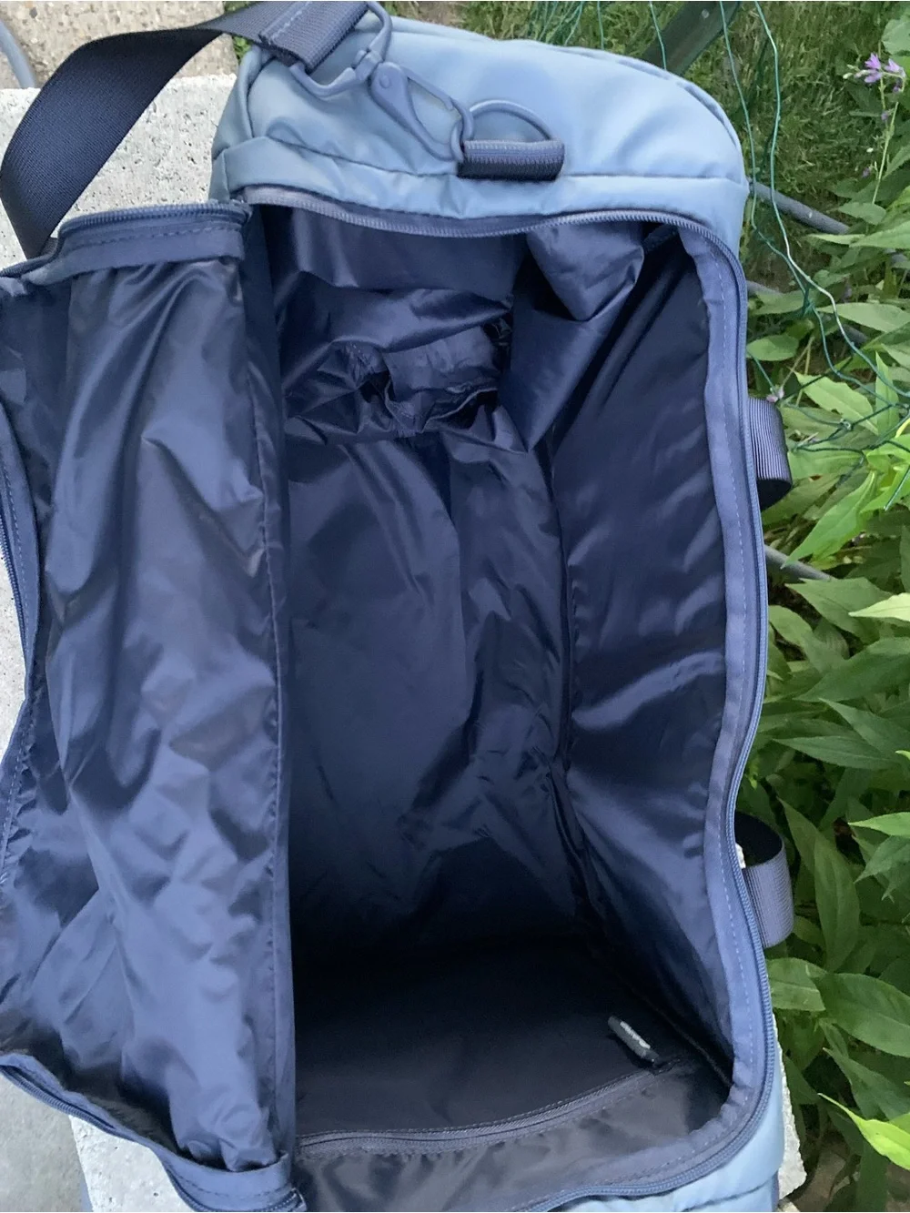 Blue Travel Duffel Bag -Weekend Bag